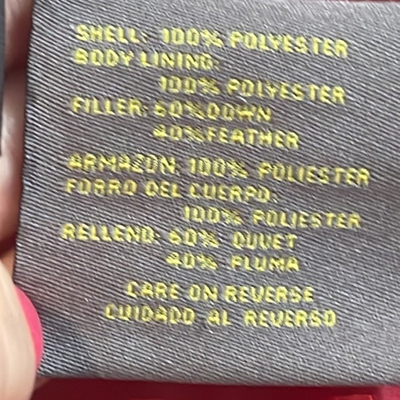 KENNETH COLE REACTION DOWN PUFFER VEST RED SIZE MEDIUM - Picture 8 of 9